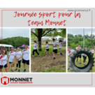 Journée sportive pour notre team Monnet Conseil Equipement !